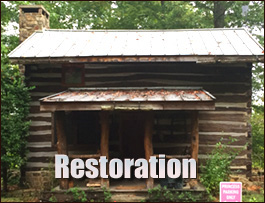 Historic Log Cabin Restoration  East Liverpool, Ohio